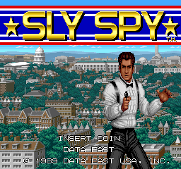 Sly Spy (US revision 3) Title Screen